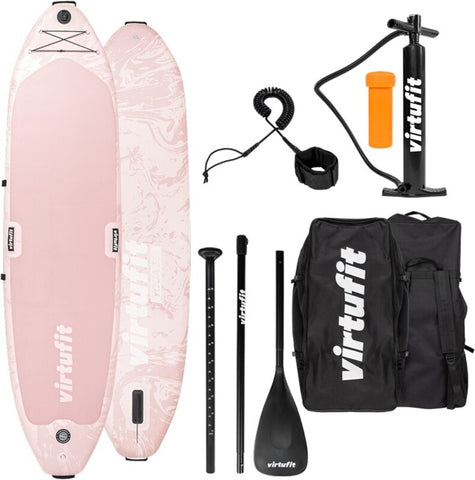 Set Placa Virtufit Supboard Yoga 355 gonflabila Roz