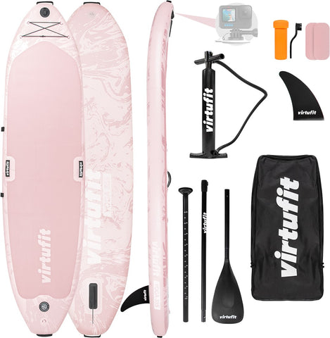 Set Placa Virtufit Supboard Yoga 335 gonflabila Roz