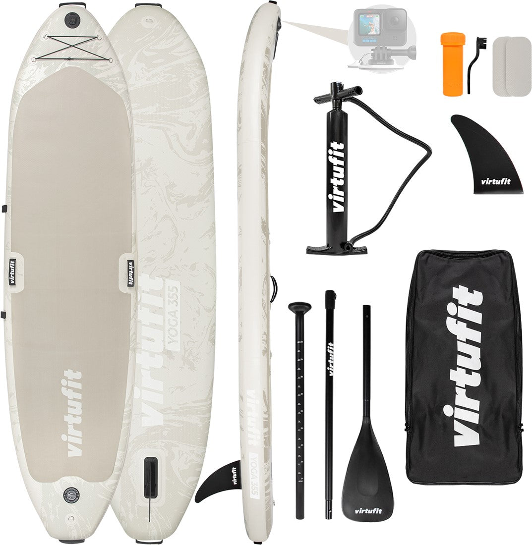 Set Placa Virtufit Supboard Yoga 335 gonflabila Crem