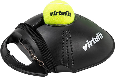 VirtuFit Tennis Trainer 3 mingi cu banda elastica