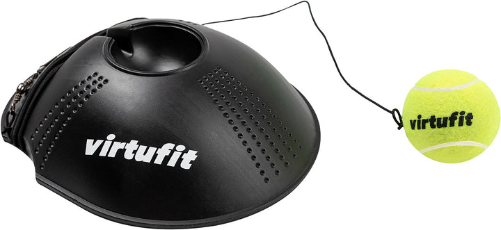 VirtuFit Tennis Trainer 3 mingi cu banda elastica