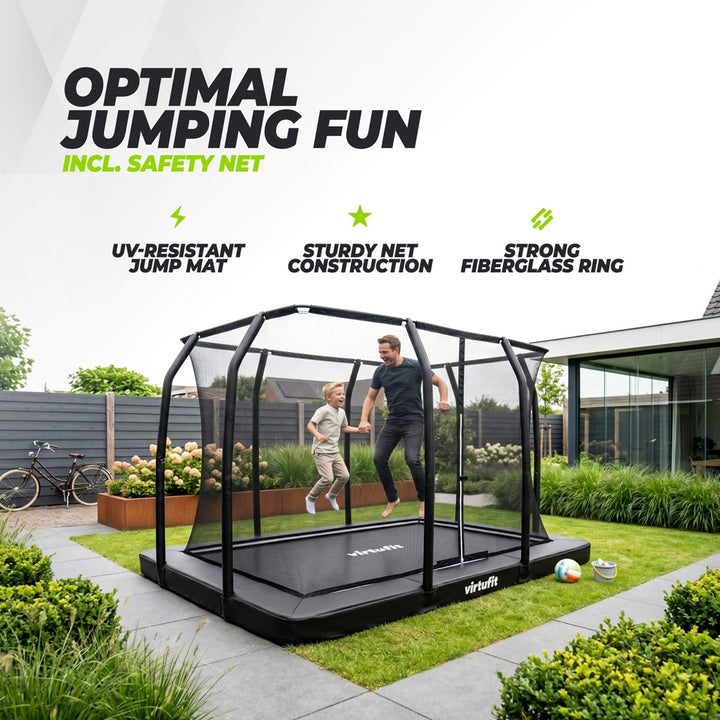 Trambulina Inground VirtuFit Premium - 244 x 366 cm