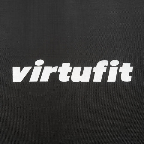 Trambulina VirtuFit cu plasa de siguranta - negru - 183 cm
