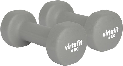 Set Gantera VirtuFit Vinyl Pro- 2 x 4 kg-GRI