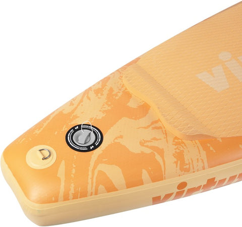 VirtuFit Supboard Voyager 381 - Portocaliu - Cu accesorii si geanta de transport