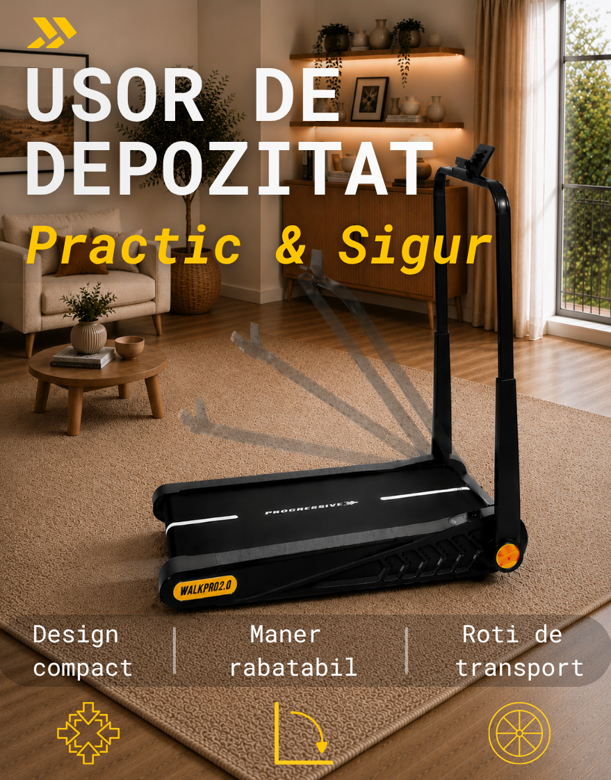 Banda de mers si alergare PROGRESSIVE WALKPRO 2.0