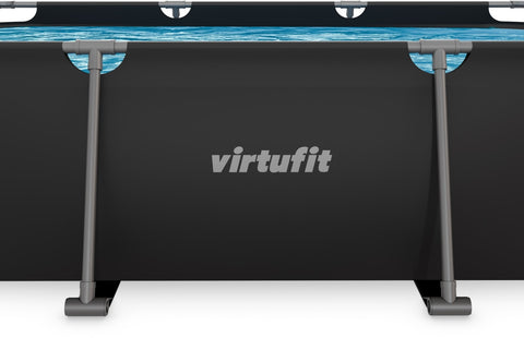Piscina dreptunghiulara VirtuFit 300 x 210 x 67 cm cu sistem filtrare inclus si cadru metalic
