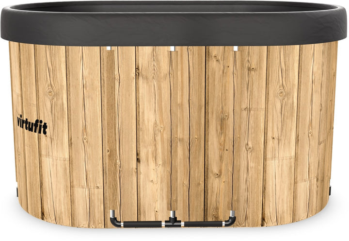 Cada gheata cu aspect de lemn ovala - 500 litri - Accesorii incluse