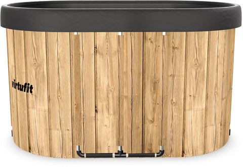 Cada gheata cu aspect de lemn ovala - 500 litri - Accesorii incluse