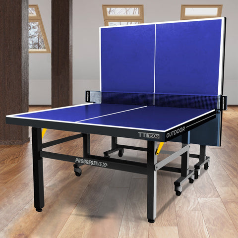 Masa ping pong PROGRESSIVE Flip TT 150e ALBASTRA (Resigilat)