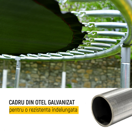 progressive sports trambulina progressive flex super 240 mircea bravo cadru de otel
