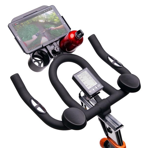 Bicicleta fitness spinning HMS SW2102 15 Kg calculator si suport