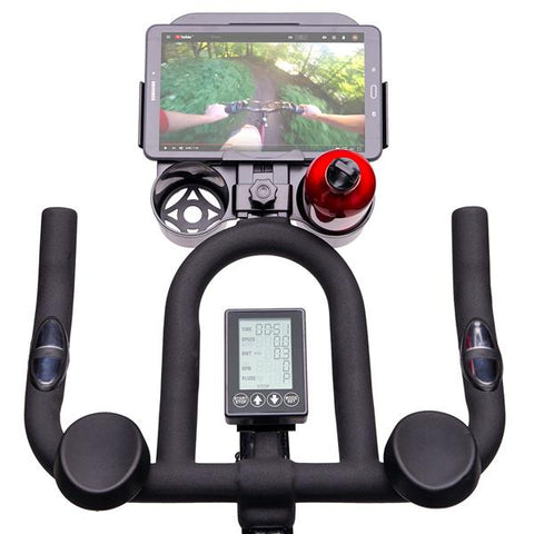 Bicicleta fitness spinning HMS SW2102 15 Kg calculator si suport