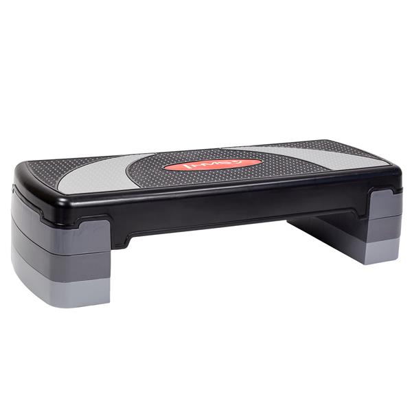 Stepper aerobic 3 niveluri HMS AS004 NEGRU-GRI