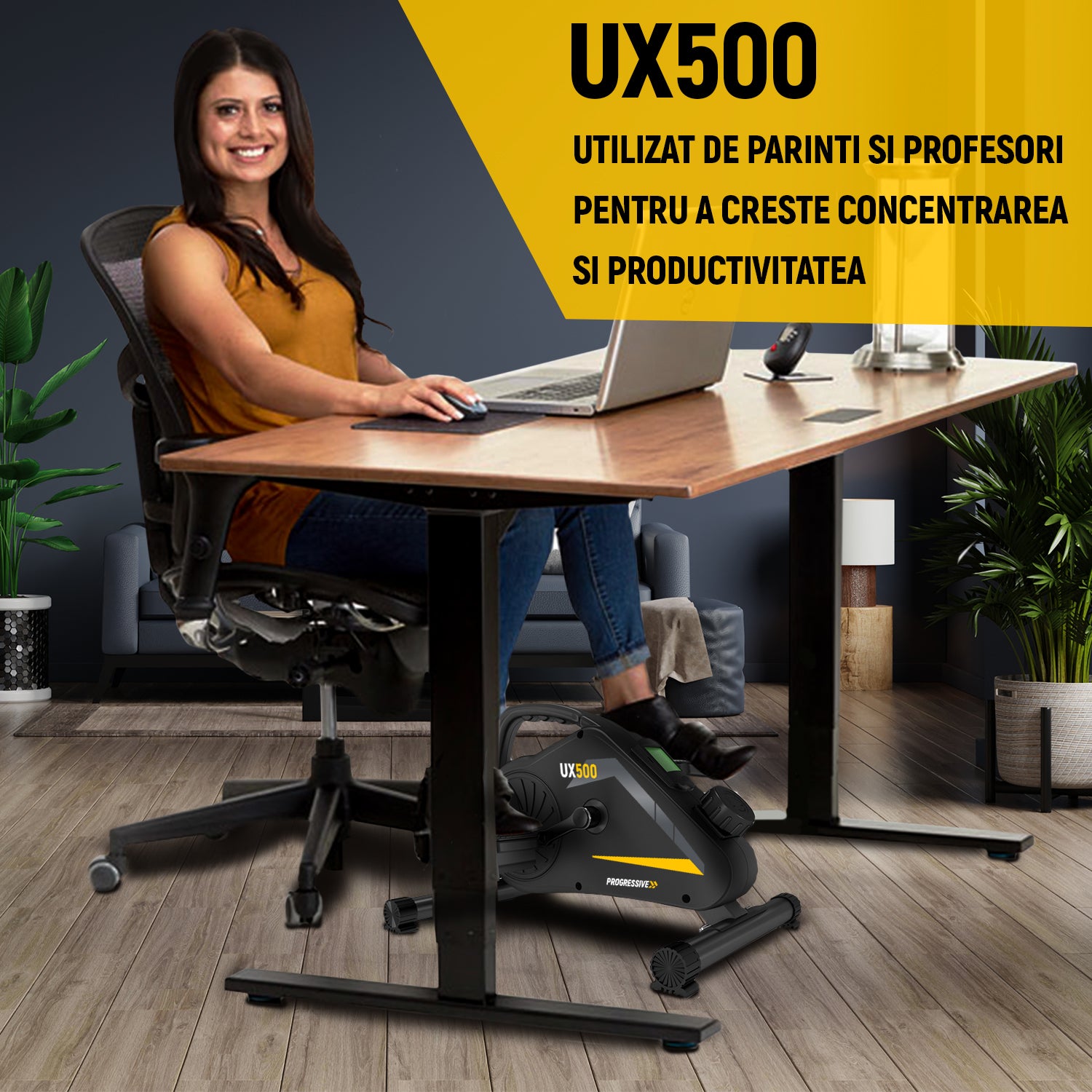 mini bicicleta fitness ux500 parinti si profesori progressive romania